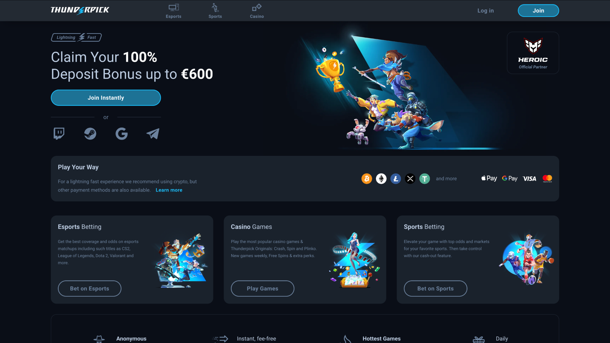 thunderpick_homepage