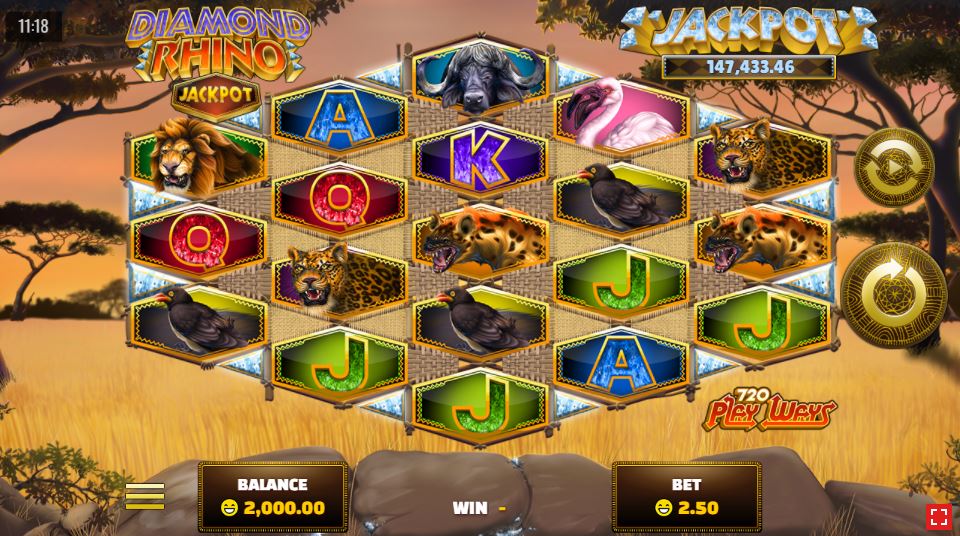 Diamond Rhino Jackpot