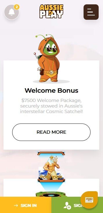 aussie play promotions mobile