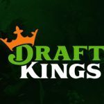 DraftKings logo centered with Bovada, BetUS, MyBookie, and BetOnline logos surrounding