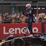 Max Verstappen at the Chinese GP in 2024