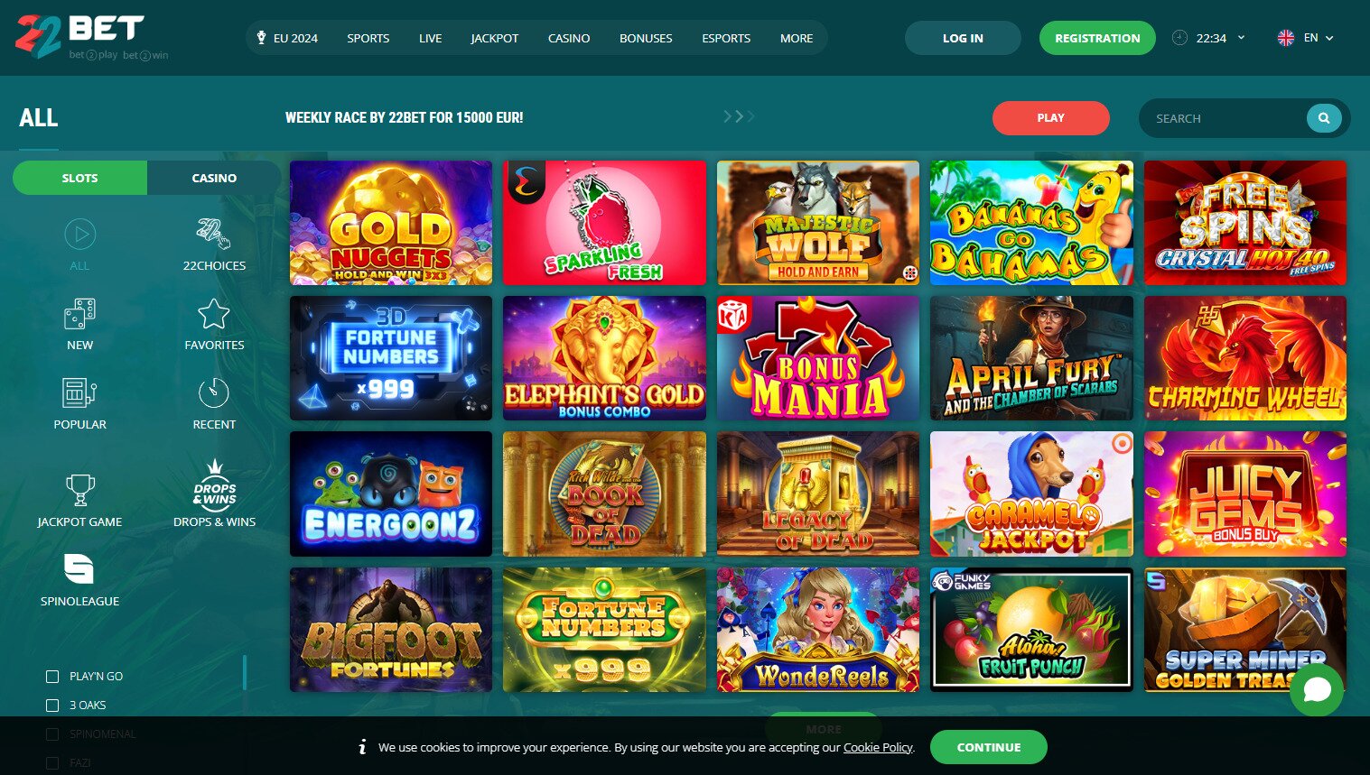 Khám phá Thế giới Cá Cược Trực Tuyến với 22BET - Trải Nghiệm Hàng Đầu