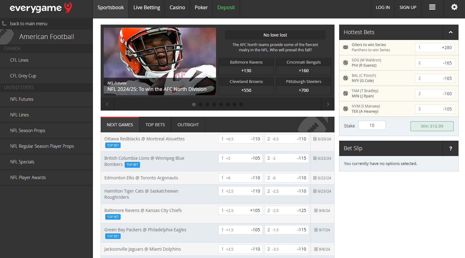 everygame sportsbook