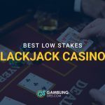 blackjack on a casino table