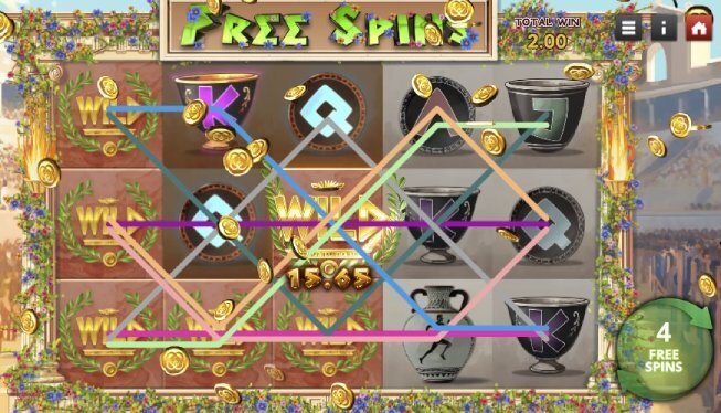 Champions of Olympia Slot Screenshot