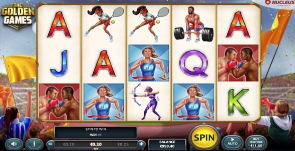 Golden Games Slot Screenshot