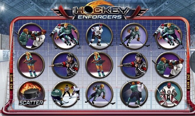 Hockey Enforcers Slot Screenshot
