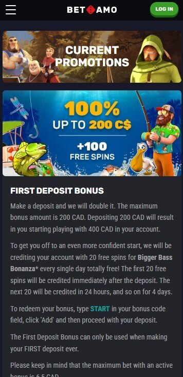 betamo promotions mobile