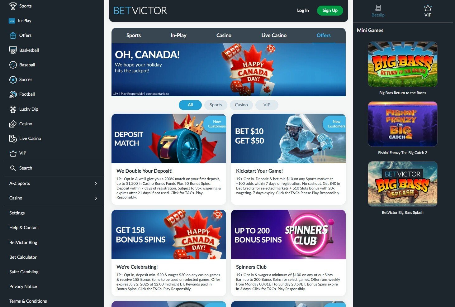 betvictor homepage