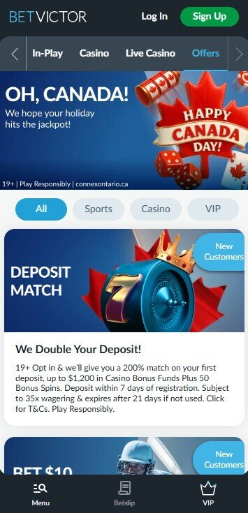 betvictor promotions mobile