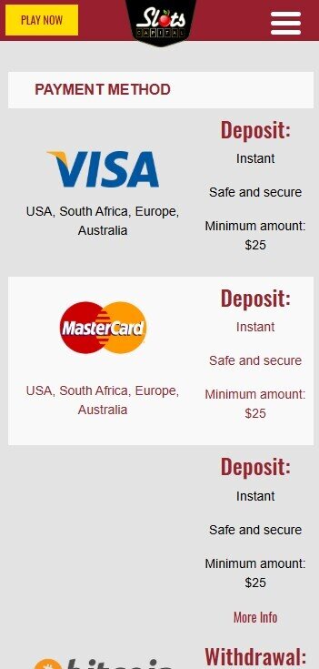 slots capital online banking