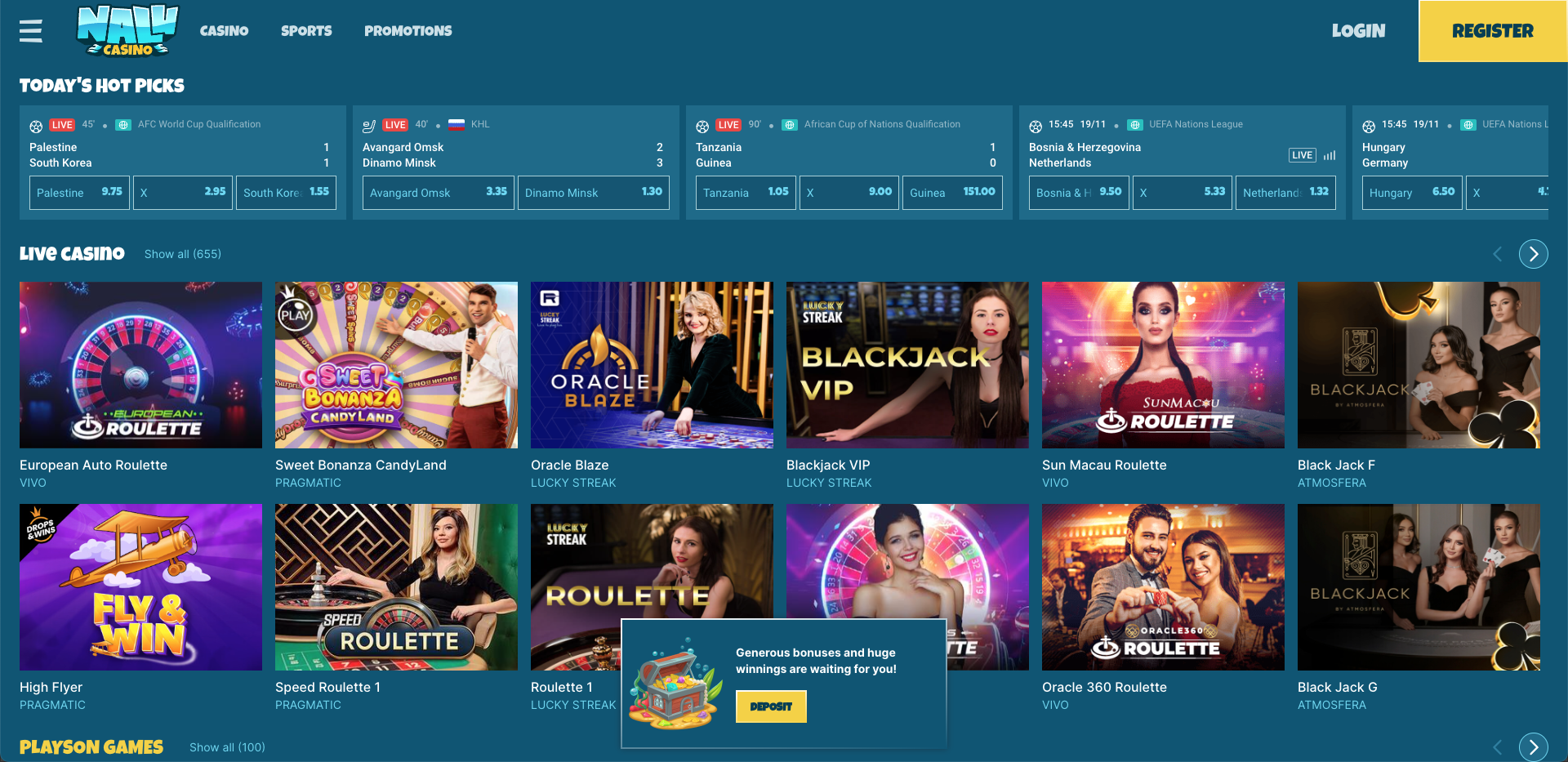 Nalu Casino Live Dealer