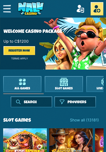 Nalu Casino mobile