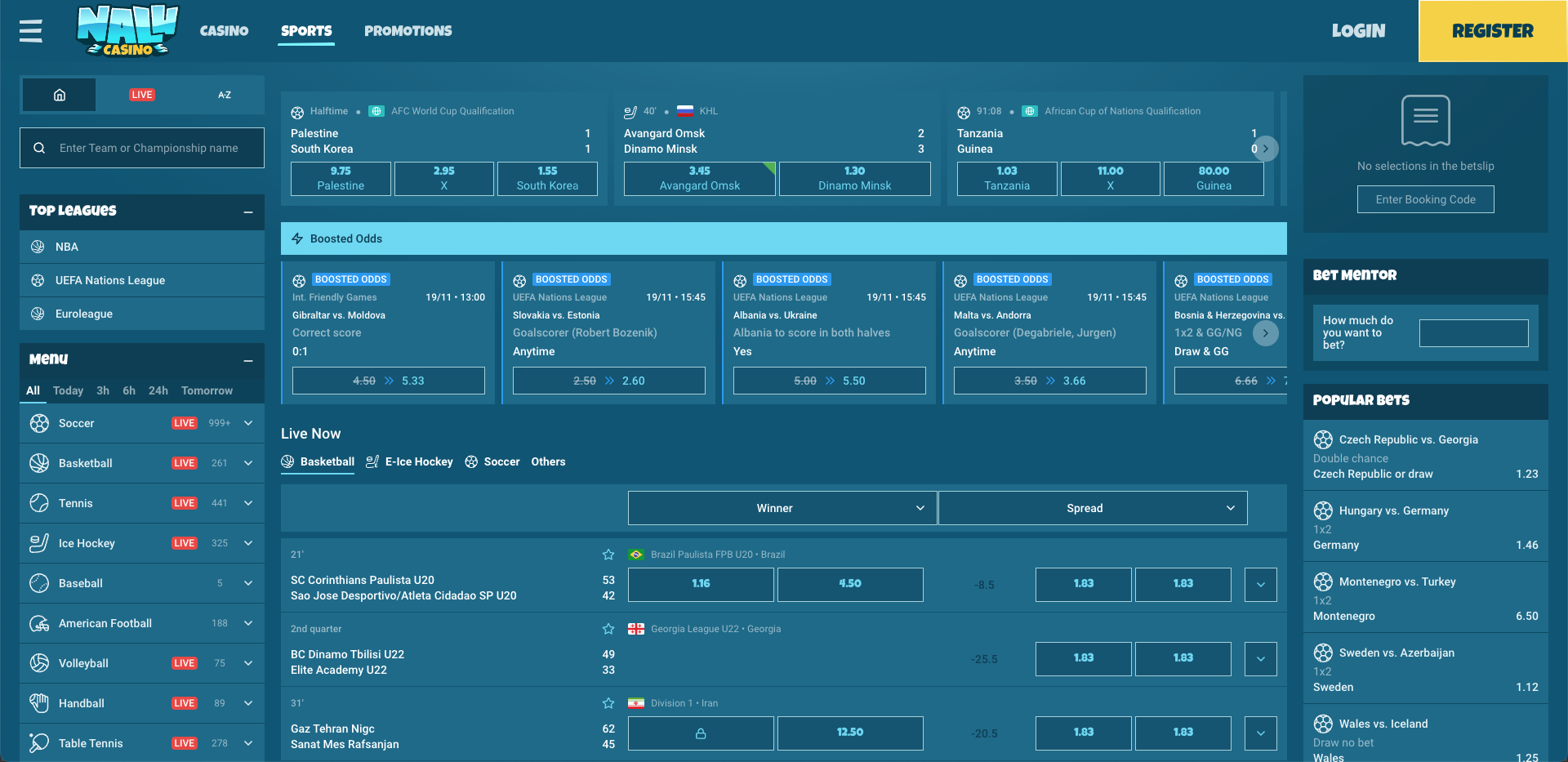 Nalu Casino Sportsbook