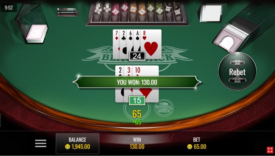 Rolling Stack Blackjack