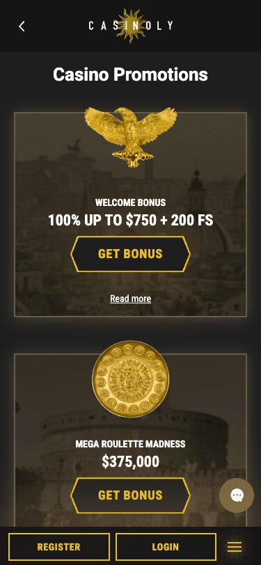 casinoly casino mobile promo
