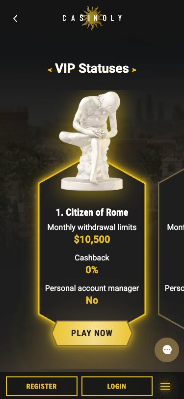 casinoly casino mobile vip