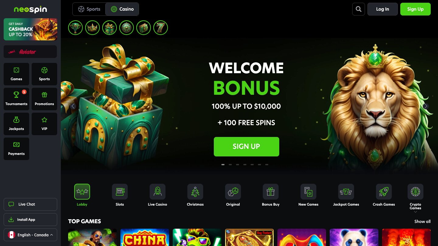 Neospin Casino Image