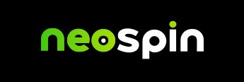 Neospin logo in dark background