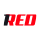 1Red Casino favicon, black and red text on white background