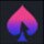 Betandplay favicon, purple and pink logo on black background