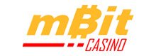 mBit Casino white logo