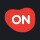 OnLuck Casino favicon, white text on red and black background