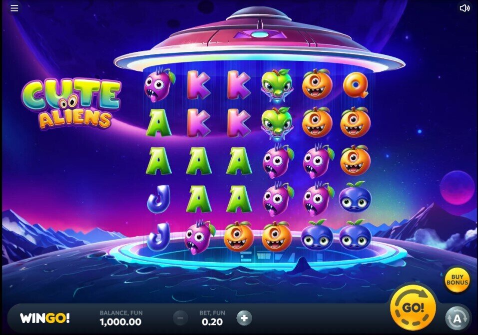 Cute Aliens slot game