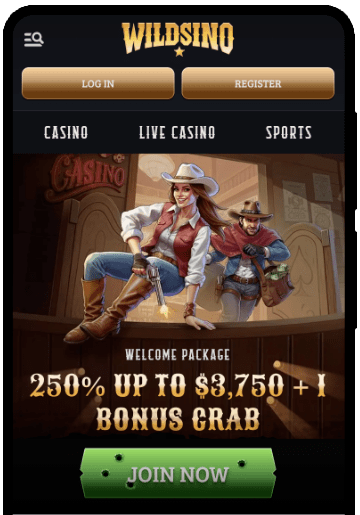 Wildsino Mobile Screenshot