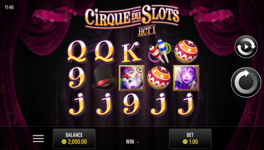 cirque du slots
