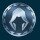 Slotuna favicon, silver logo on blue background