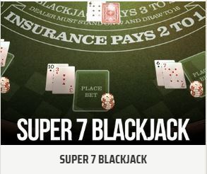 super 7 blackjack
