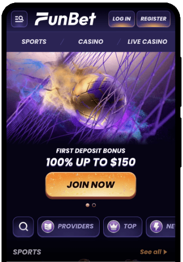 FunBet mobile screenshot