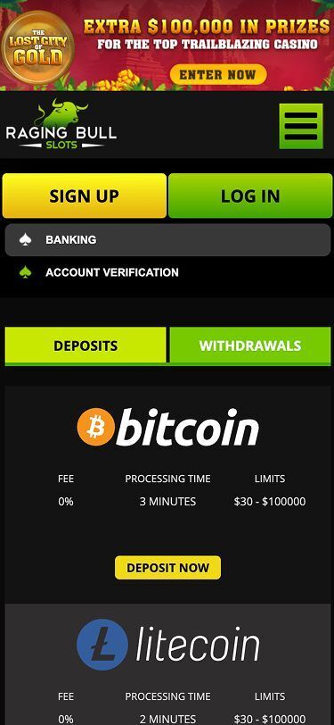 Games Bull Mobile Payments Page Screenshot