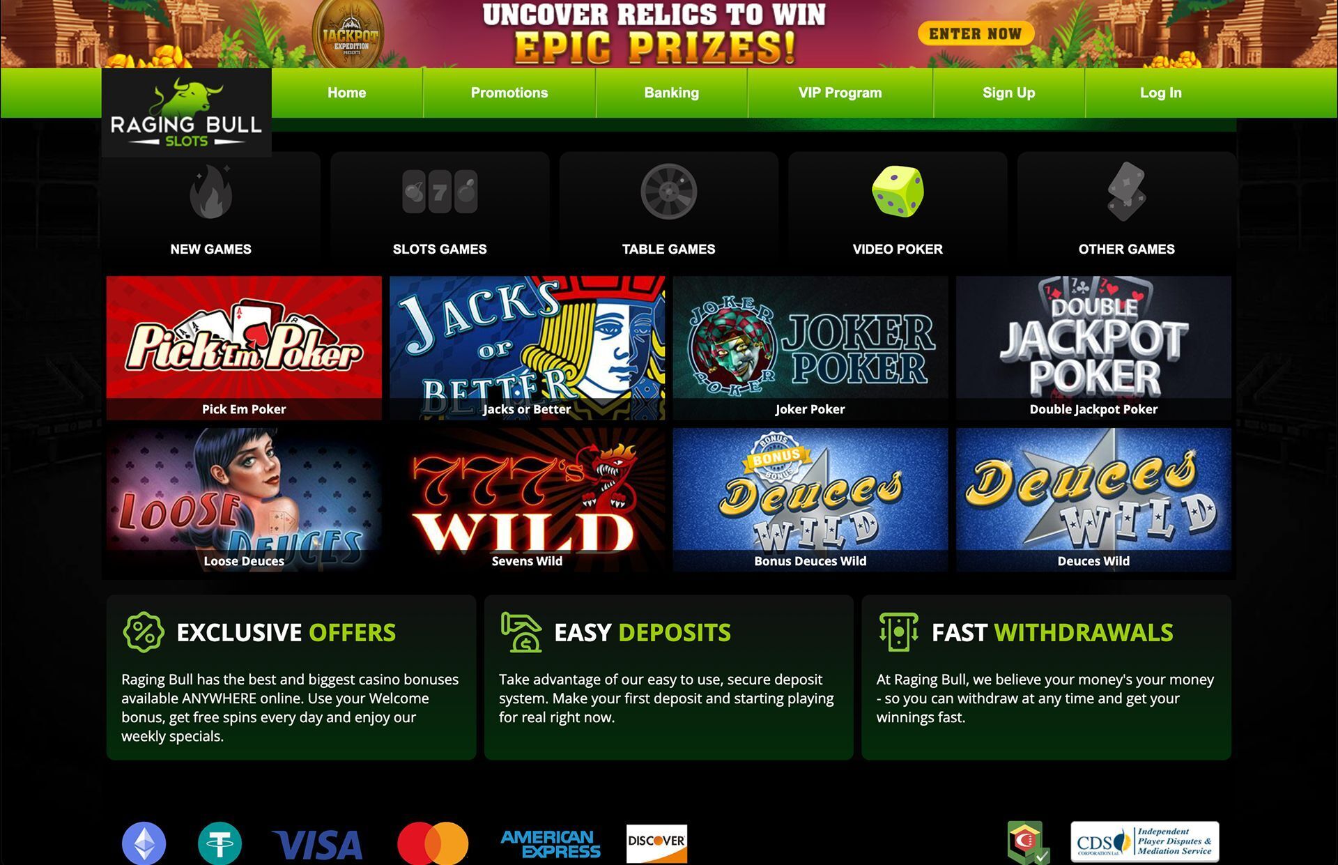 Games Bull Games Page Screenshot