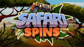 Safari Spins game logo