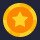 Vegas Coins favicon, yellow and gold coin on dark blue background