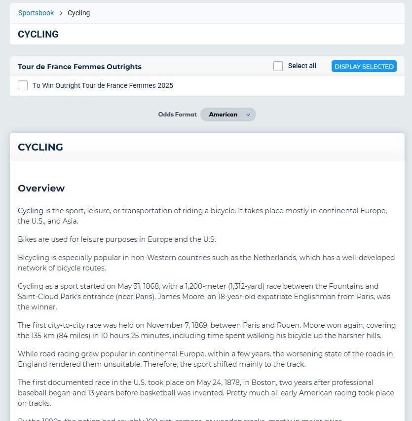 betus cycling