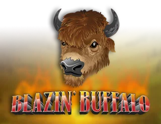 blazin buffalo slot logo