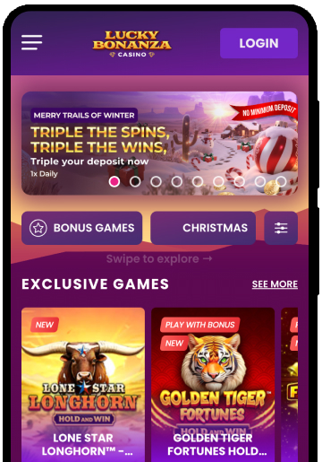 Lucky Bonanza mobile screenshot