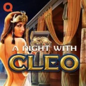 A Night with Cleo slot logo