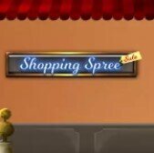 shopping spree slot logo