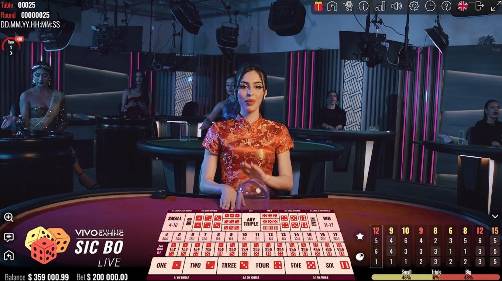 vivo live sic bo