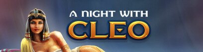 A Night with Cleo slot logo