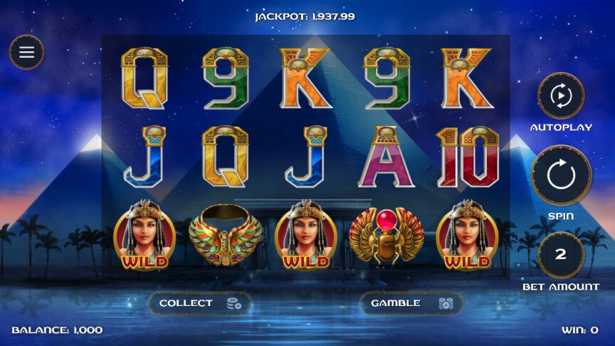 A Night with Cleo slot gameplay