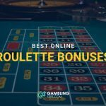 roulette table at casino