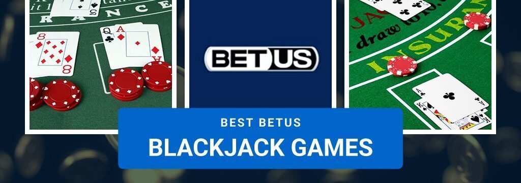 betus logo and blackjack games