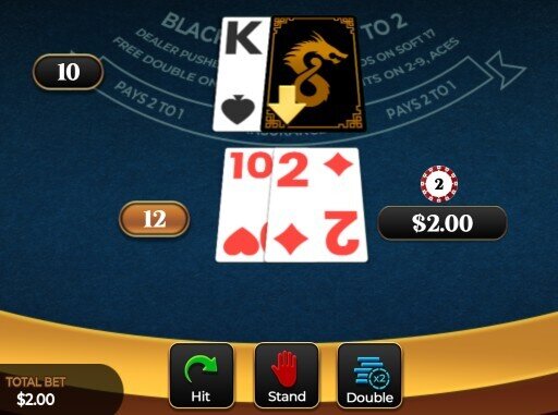 free bet blackjack cards