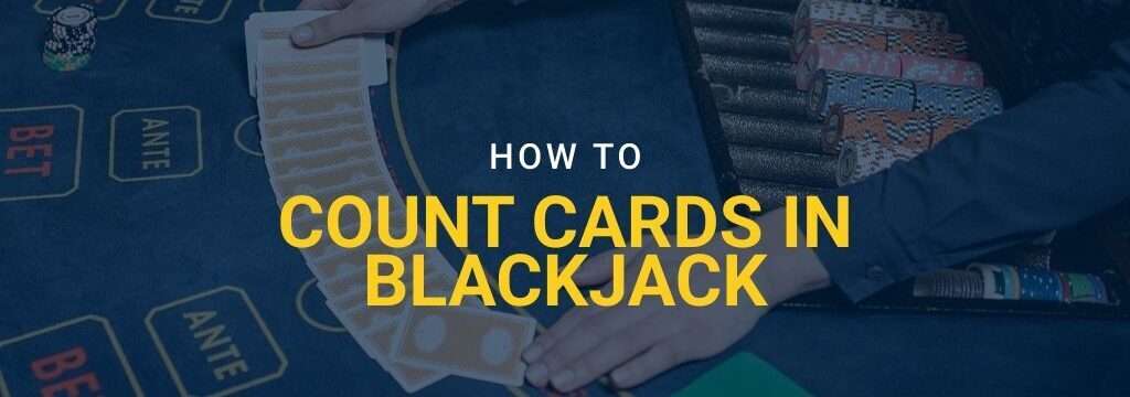 dealer fanning cards on blackjack table