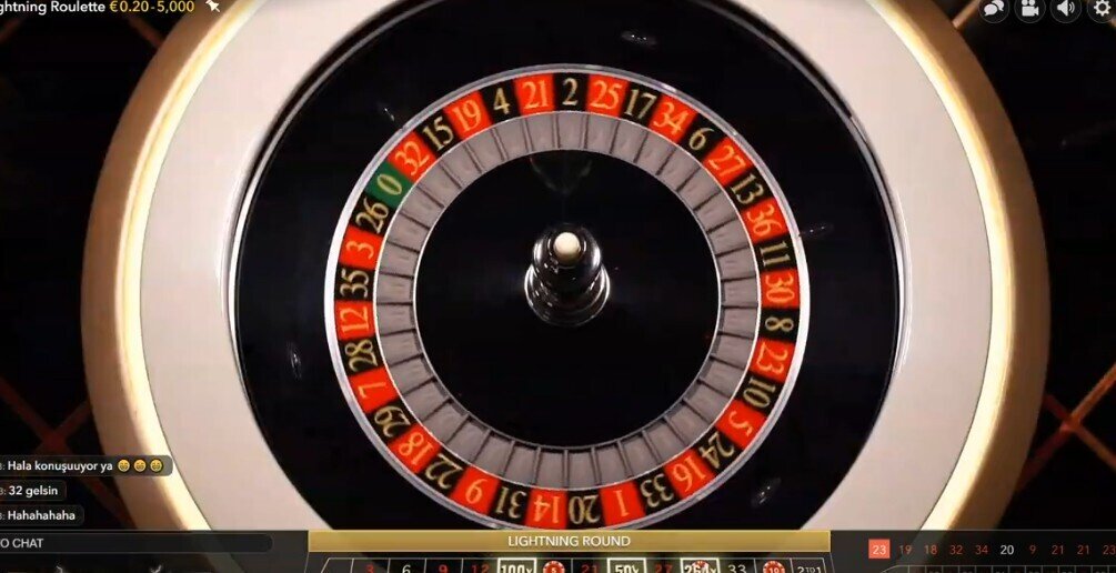 lightning roulette wheel